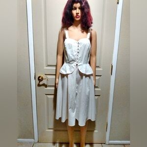 Vintage 1940's Day Dress.